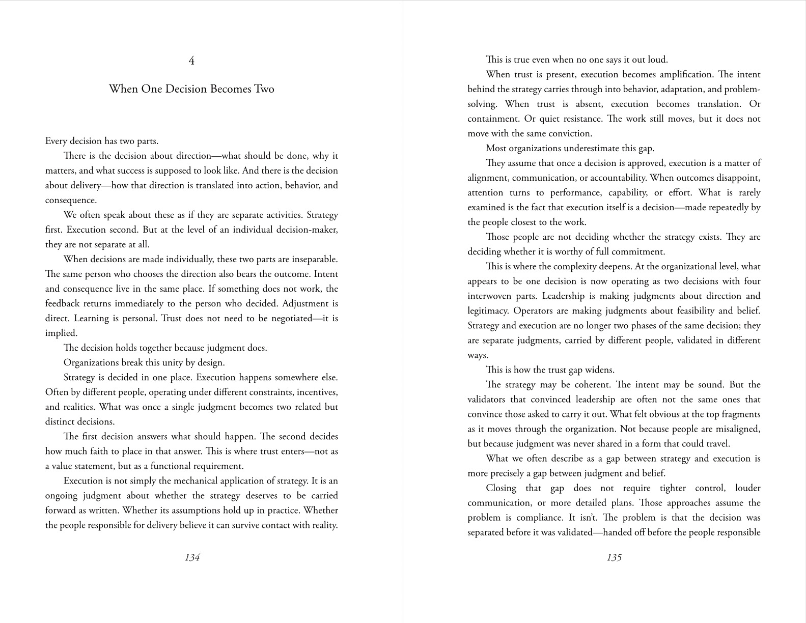 Inside spread of The Validated Mind — preview 1