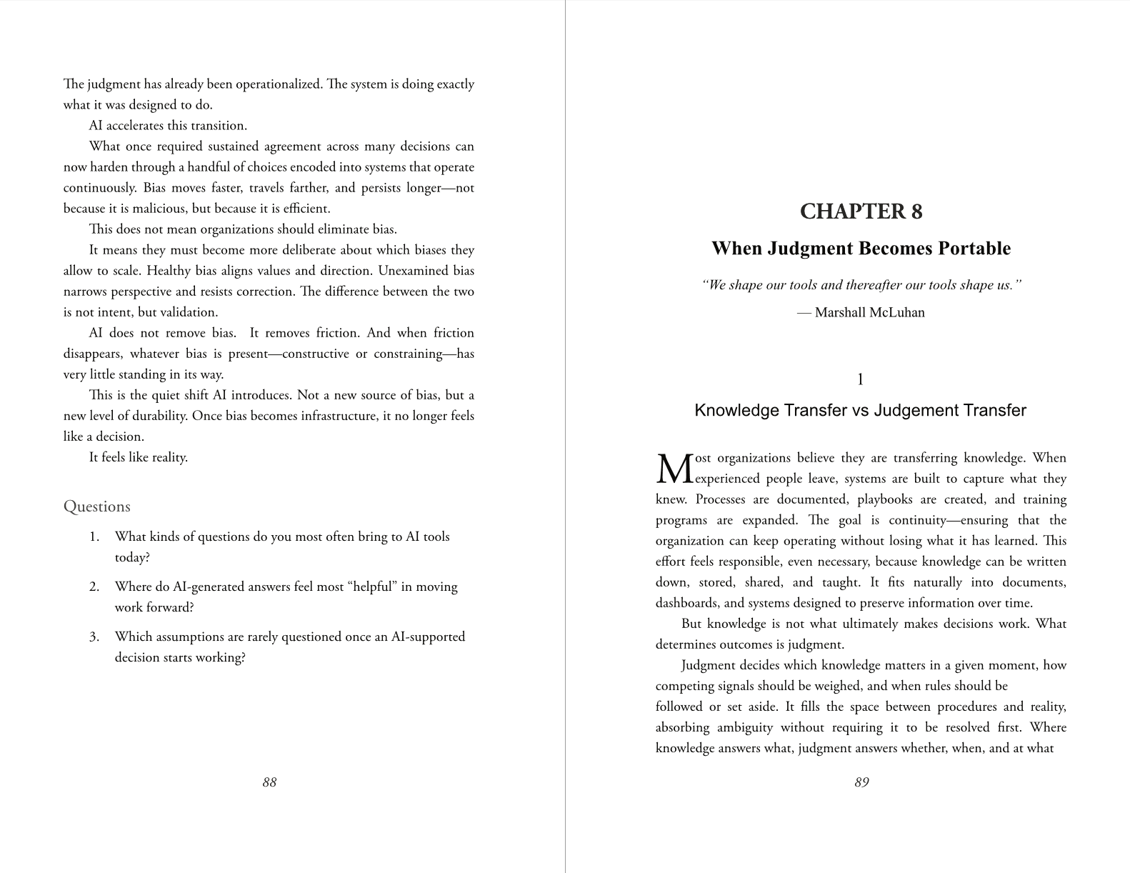 Inside spread of The Validated Mind — preview 2